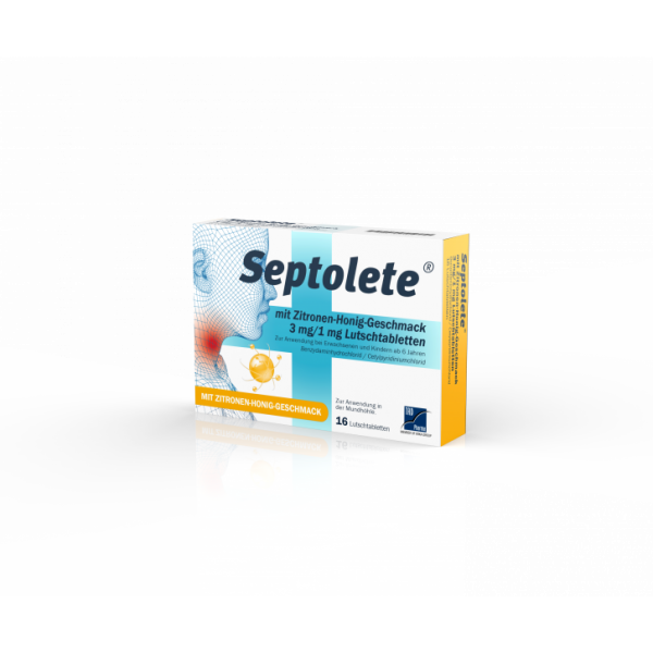 SEPTOLETE mit Zitronen-Honig-Geschmack 3 mg/1 mg